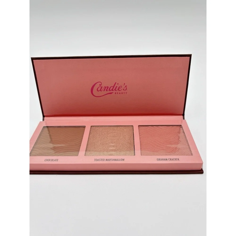 Candie's Beauty S'mores Contour Palette Highlight Bronzer Blush 3 Shade Kit